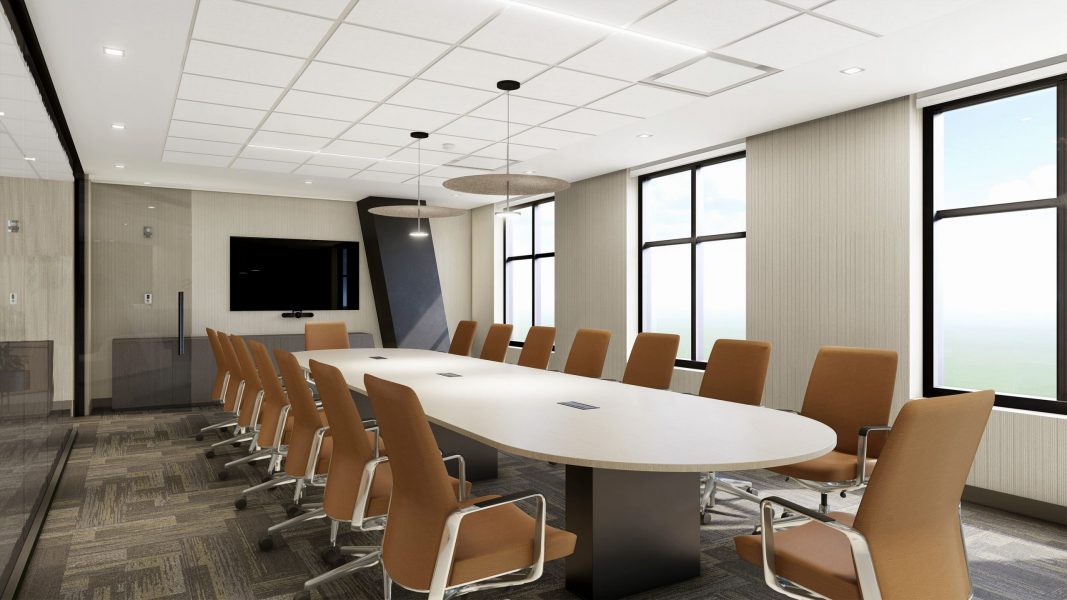 Financial Office Interior Design Contemporary 3