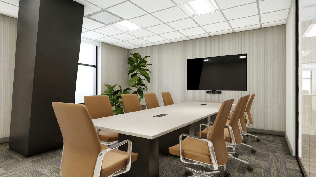 Financial Office Interior Design Meeting Room 2