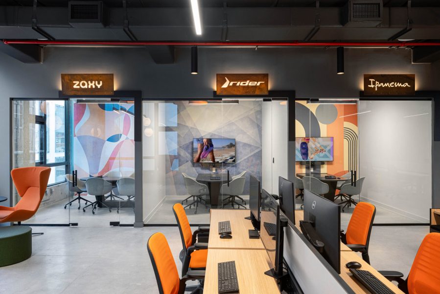 Fun Office Design Meeting Rooms